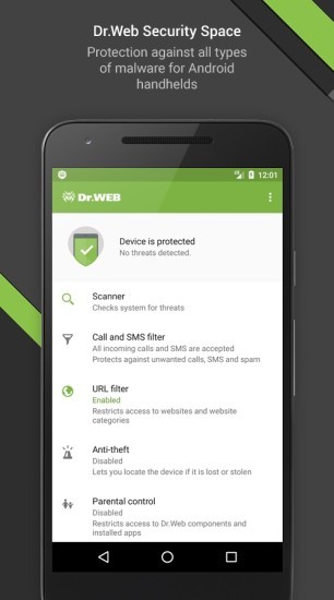 ֩뚢ܛDr.Web Security Spaceapp؈D
