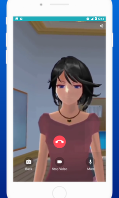 ѻУ@̓M(li)늣Sakura School Fake Call؈D