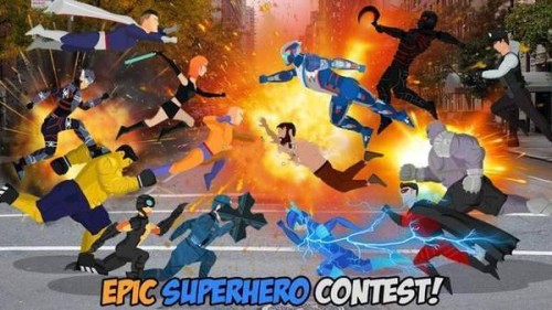 Ӣ۹܊^ԣSuperhero Champions Stree؈D