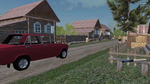 _˹lģM 3dİ棨Russian Village Simulator 3D؈D