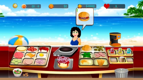 ͏dɌBeach Restaurant Chef Cook - Food Fest؈D