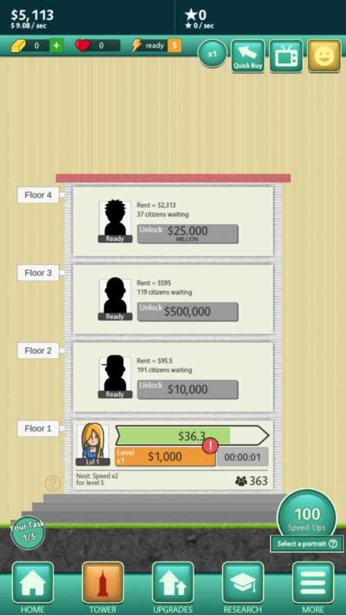 񽨘Ǵ 2023°׿棨Sky Tower Tycoon؈D