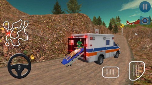 3DTԮ܇ M棨Heli Ambulance Simulator 2020: 3D Flying car games؈D
