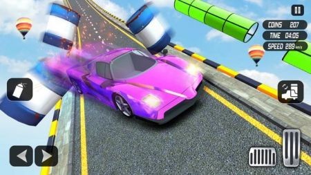 Oؼِ܇(ch)ٶȣRamp Car Stunts Racing-Ex؈D