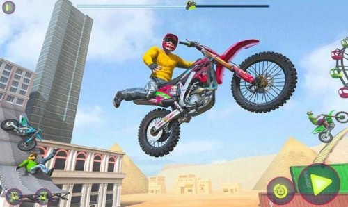 Ħِ܇ؼCarzy Bike Racing Stunt Game؈D