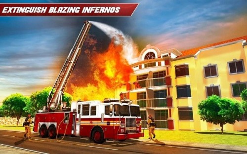 ܇{ԮFire Truck Driving؈D