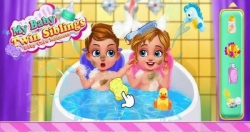 p̥Newborn Sweet Baby Twins؈D