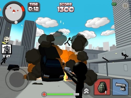 SлStickman City Shooting 3D؈D
