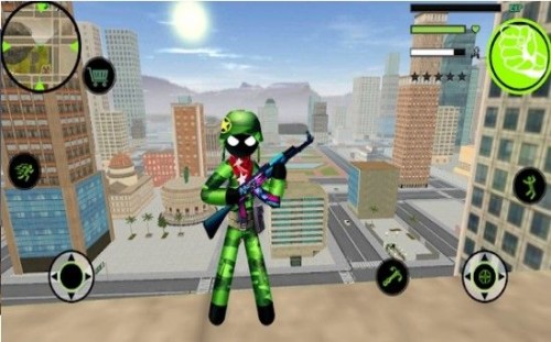 ܊̿2US ArmyCounter Stickman 2؈D