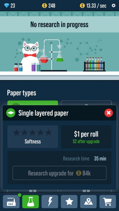 lS İ棨Toilet Paper Factory Idle؈D