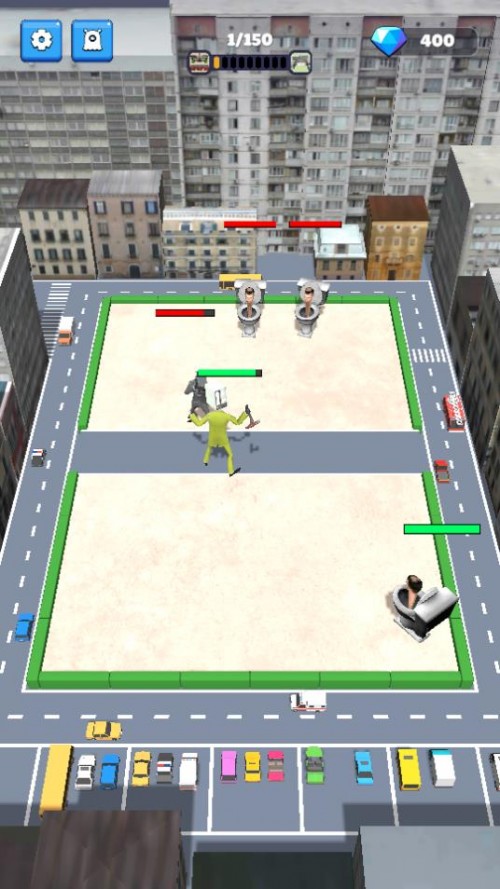 RͰˎSkibidi Toilet Road Fight؈D