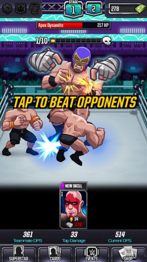 WWEˤ2023°棨Tap Mania؈D