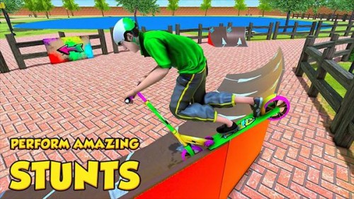 ܇ָؼ3dScooter Touch Grind Tricks 3DΑAPPd؈D