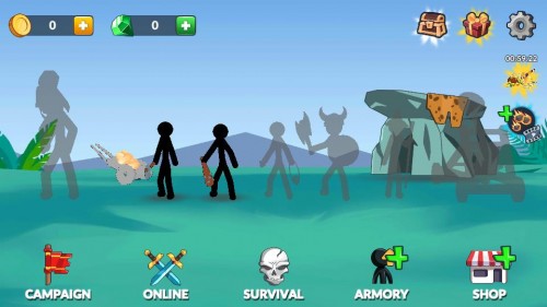 ˵ۇrAge of Stickman Battle of Empires؈D
