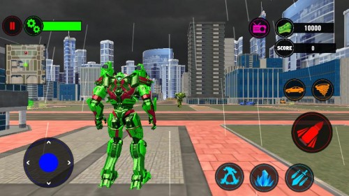 ZLCӢۣHurricane Tornado Robot Transforming - City Rescue؈D