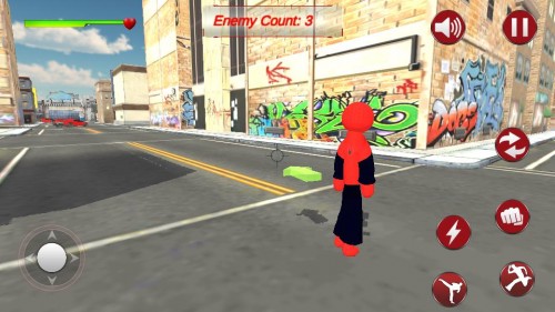 KO֩ˣUltimate Spider-StickMan Rope Hero Fight؈D