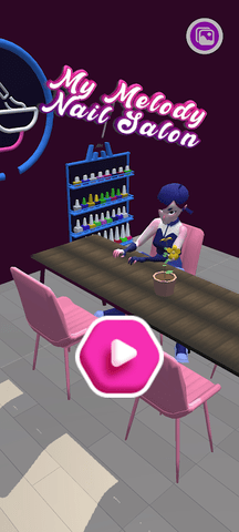 ҵɳMy Melody Nail SalonΑAPPd؈D
