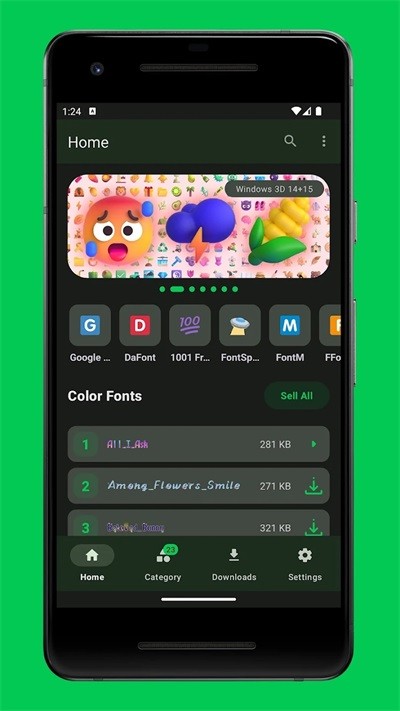 zFont 3app؈D