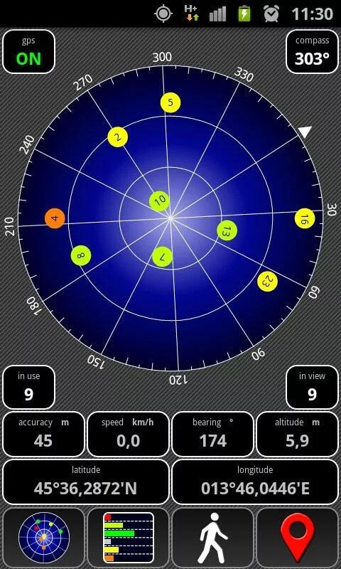androits gps test pro app؈D