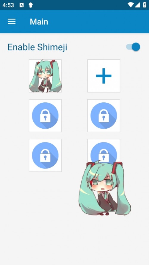 Shimeji APPd؈D