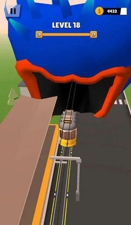 ܇j{ɫ3d棨Tram Rush: Blue Monster 3DΑAPPd؈D